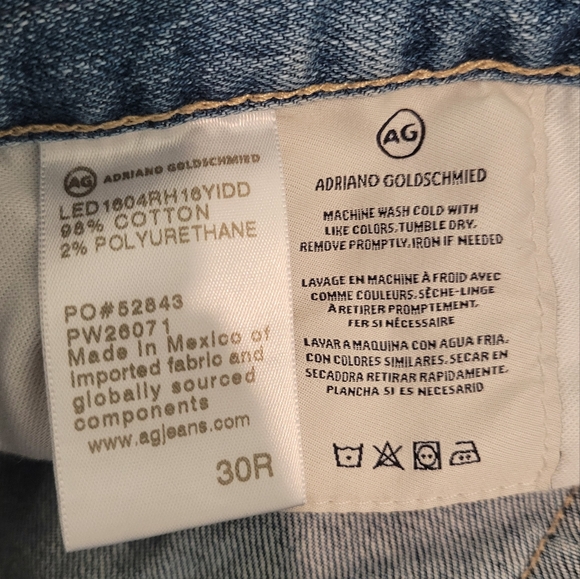 AG The Nikki Short Size 30 - Picture 5 of 8